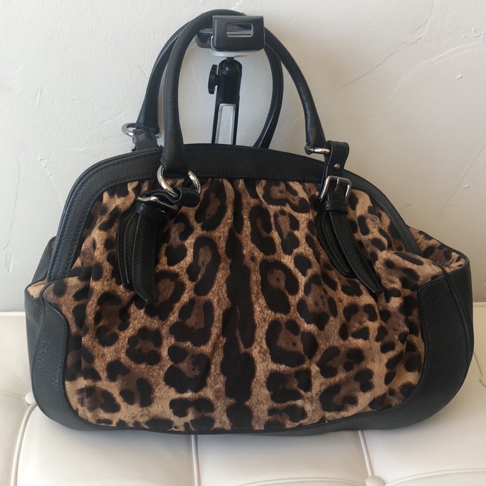 Dolce & Gabbana Canvas Leo Sachel - Picture 3 of 16